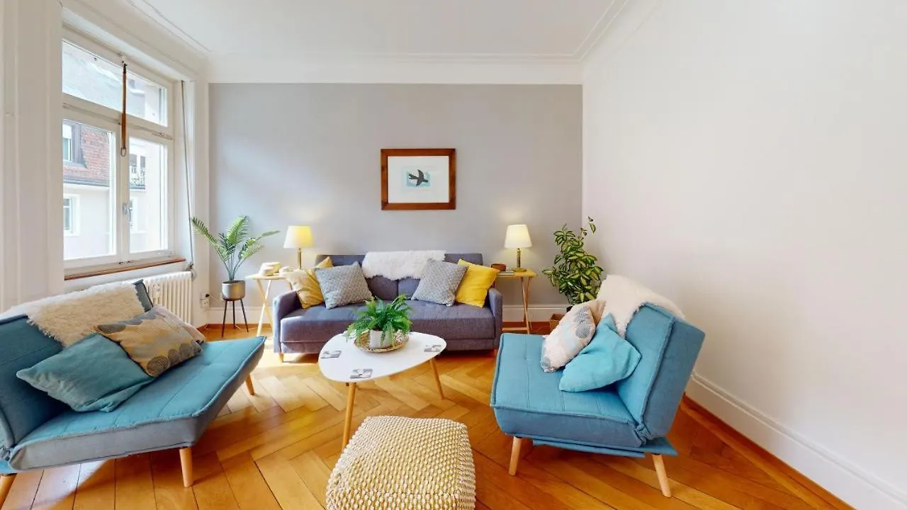 Unique Serviced Living @ Wettstein Turnerstrasse Basel Apartment
